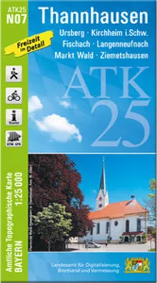 Obrázek produktu pro Thannhausen 1 : 25 000