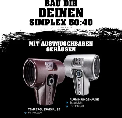 Productafbeelding van Halder SIMPLEX-Schonhammer 50, TPE-soft / Superplatik