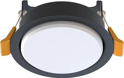 Immagine prodotto di Faretto da incasso in metallo GX53 nero rotondo