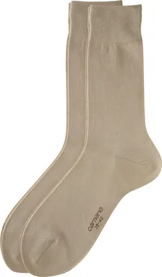 Produktbild von Camano Herren Business-Socken 2 Paar beige 43 - 46