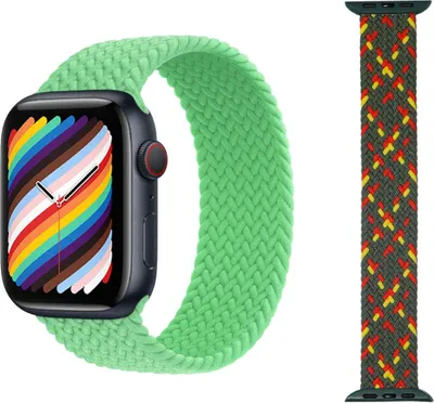 Obrázek produktu pro Pro Apple Watch Series 9 8 7 41 / 6 SE 5 4 40 / 3 2 1 38mm Náhradní nylonový řemínek k hodinkám