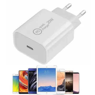 Produktbild von L42C 20W Schnellladegerät PD USB-C – Typ-C Power Adapter Netzteil für Smartphone, Tablet