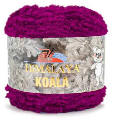 Produktbild von Wolle Himalaya Koala 75733 Brombeere - Stricken & Häkeln
