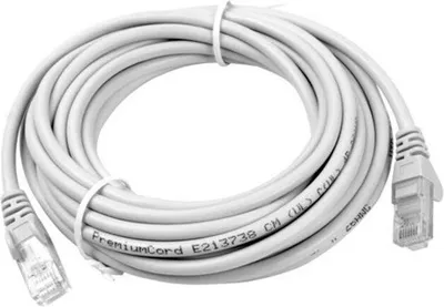 Produktbild von PremiumCord SP6UTP20, 20 m, Cat6, U/UTP (UTP), RJ-45, RJ-45, Grau