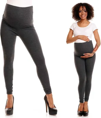 Produktbild von PeeKaBoo Umstandsleggings für Damen Vattu graphit S/M