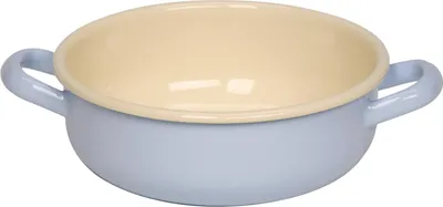 Produktbild von Riess Emaille Bauernschüssel Ø 18 cm blau pastell