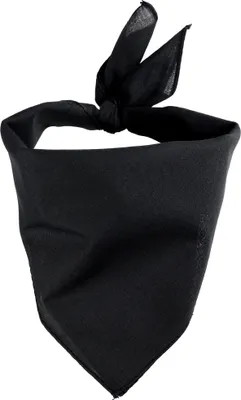 Produktbild von Bandana Tuch einfarbig grau-dunkelgrau quadratisches Kopftuch