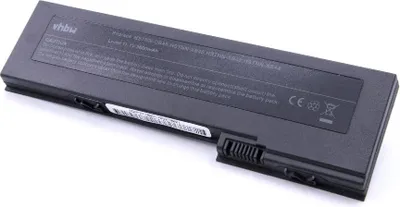 Produktbild von vhbw Akku kompatibel mit HP EliteBook 2730p, 2740p, 2760p, 2740w Notebook (3600 mAh, 11,1 V, Li-Ion)