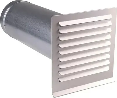 Obrázok produktu pre Teleskopická nástenná skrinka, na pripojenie k ventilačným systémom, priemer: 150 mm