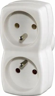 Obrázek produktu pro HAMA prodlužovací 2cestný napájecí adaptér