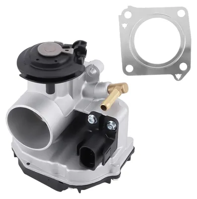 Produktbild von Drosselklappe - Elektronischer Drosselklappenkörper - Für 1,4/1,6 l Benzinmotor - Aluminium - Ersatzteil OE 030133064F