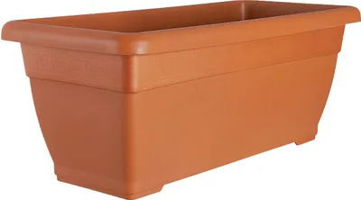 Produktbild von Geli Pflanztrog PLATO Terracotta 80 x 37 cm - Kunststoff