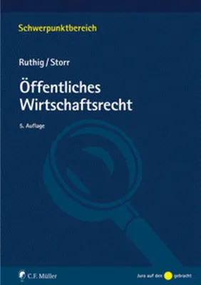 Produktbild von Öffentliches Wirtschaftsrecht