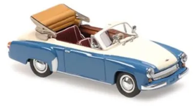 Immagine prodotto di Wartburg A 311 Cabrio 1958 grigio bianco modellino auto 1:43 Maxichamps