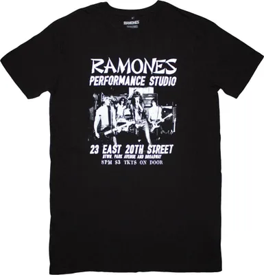 Produktbild von Ramones - "East Village" T-Shirt-Kleid für Damen RO14252 (M) (Schwarz)