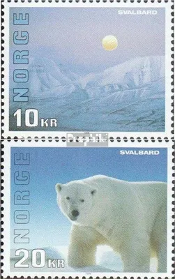 Produktbild von Briefmarken Norwegen 1996 Mi 1202-1203 (kompl.Ausg.) postfrisch Verwaltungsbezirk Svalsbard