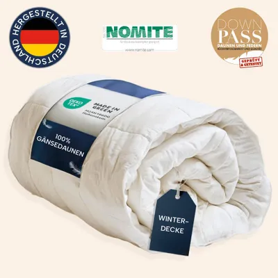 Produktbild von Daunendecke 240x220 cm, warme Winterdecke, Bettdecke 100% Gänsedaunen, DOWNPASS, CASIMUM