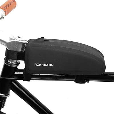 Produktbild von Wasserdichtes Fahrradtasche Top Front Tube Bag Rahmentasche MTB Fahrradtasche Fahrrad Werkzeug Aufbewahrungstasche Fall