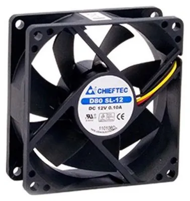 Zdjęcie produktu dla Chieftec AF-0825S, Wentylator, Czarny