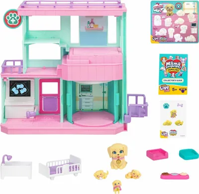 Produktbild von Moose Toys Little Live Pets Mama Suprise Families Hospital, Krankenhaus, 5 Jahr(e), Mehrfarbig