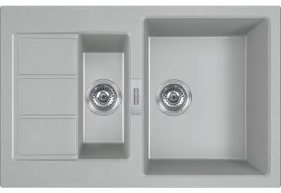 Produktbild von FRANKE – Einbau-Spüle Sirius 2.0 S2D 651-78, Steingrau