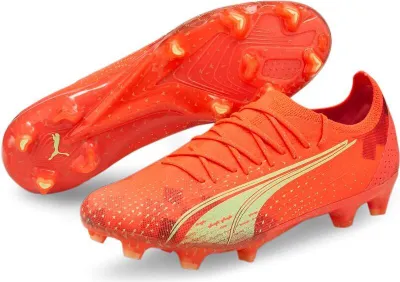 Produktbild von Puma Ultra Ultimate FG/AG 48 fiery coral-fizzy light-puma black