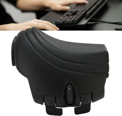 Immagine prodotto di Mouse wireless a dito - Mouse trackball - Comfortevole da usare - Design ergonomico - 1000 DPI - Nero