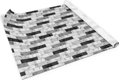 Produktbild von Marmorfliesen– Möbelfolie selbstklebend – PVC Klebefolie für Möbel – Küche – Schränke – Möbelrenovierungsfolie – Möbeldekorfolie – 100x50 cm