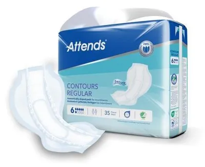 Produktbild von Attends Contours Regular 6 Vorlage 35 St