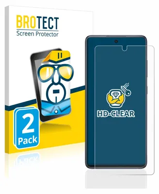 Produktbild von 2x Für Samsung Galaxy S20 FE / S20 FE 5G Schutzfolie BROTECT Displayschutz Display Schutz Folie Klar Transparent