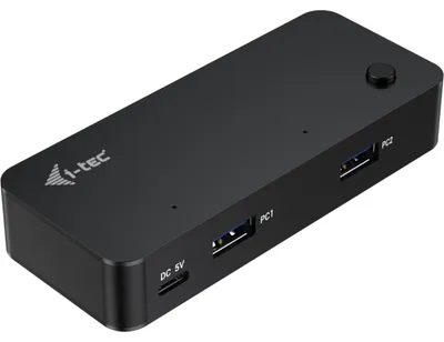 Produktbild von i-tec Universal KVM HUB 2x USB-C + 2x USB-A 3.0