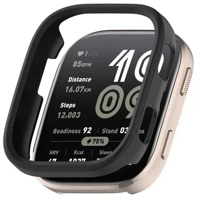 Image de Pour Amazfit Bip 6 Design plastique PC Smart Watch étui de protection noir