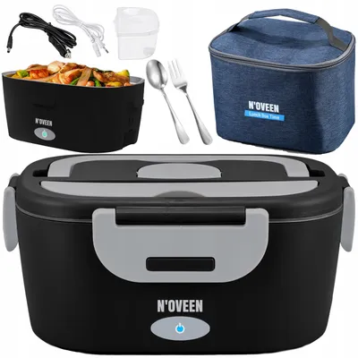 Produktbild von N'oveen LB795 Night Elektrische Lunchbox mit Thermotasche 12/24/230V