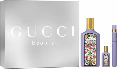 Zdjęcie produktu dla Gucci Flora Gorgeous Magnolia woda perfumowana 100ml + 5ml & 10ml