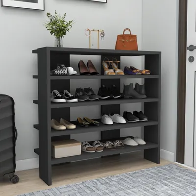 Immagine prodotto di Offida - Scarpiera, 76x31x72h cm Nero, 16 Paia