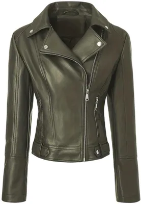 Productafbeelding van Currero Leren Jas Dames Groen XL