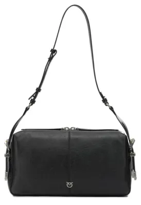 Image de Pinko sac à épaule femme noir en cuir - UNI