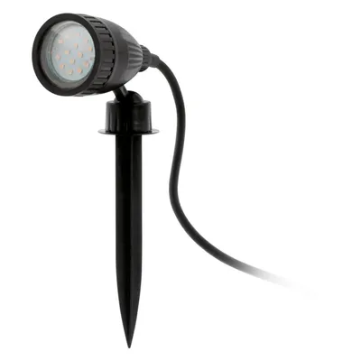 Produktbild von EGLO Erdspieß PVC schwarz, 2m Kabel, GU10, 3W LED, 240lm, LF830, IP44, 1 Stk.
