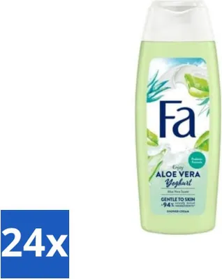 Productafbeelding van Fa - Douchegel - Yoghurt & Aloë Vera - 250 ml - Voordeelverpakking - 24 stuks