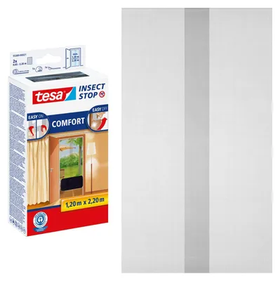 Produktbild von TESA Insect Stop Comfort, 2200 x 60 x 1200 mm, Silber, 454 g