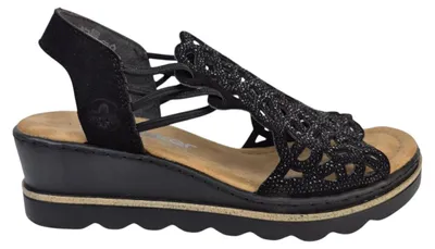 Produktbild von Rieker Sandalette Schwarz : 39