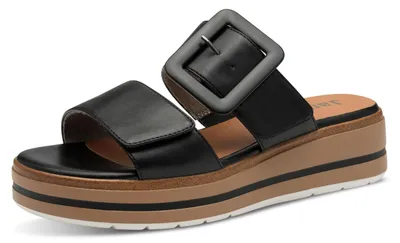 Immagine prodotto di Sandali bassi da donna Jana con fibbia, vegani, colore nero, taglia 37 EU