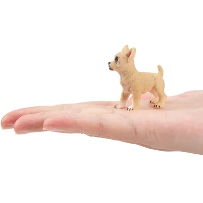 Produktbild von Toymany ML00155 Chihuahua Welpe stehend 4 cm Haustiere