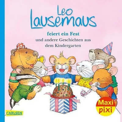 Produktbild von Maxi Pixi 322: Leo Lausemaus feiert ein Fest