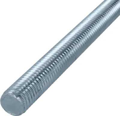 Produktbild von HELPMATE Gewindestange M12x330 mm - 10 Stück aus verzinktem Stahl und Vollgewinde