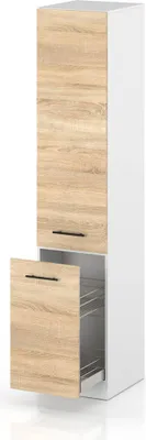 Zdjęcie produktu dla Słupek Kuchenny Stojący 40Cm Szafka Cargo S40 Spremium Dąb Sonoma