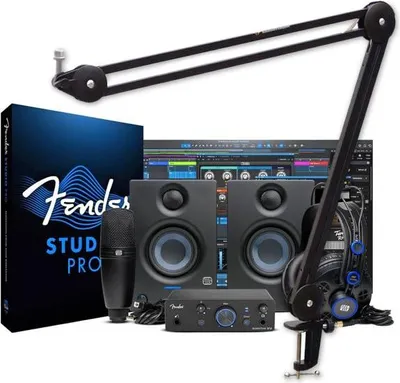 Immagine prodotto di Set completo Fender Recording-Set Quantum con braccio articolato