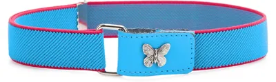 Image de Ceinture élastique pour fille Ladeheid, 1 à 6 ans, 34-65 cm, P15G (bleu/rose foncé/papillon)