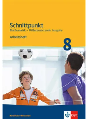 Immagine prodotto di Schnittpunkt Mathematik - Differenzierende Ausgabe für Nordrhein-Westfalen. Arbeitsheft mit Lösungsheft Mittleres Niveau 8. Schuljahr