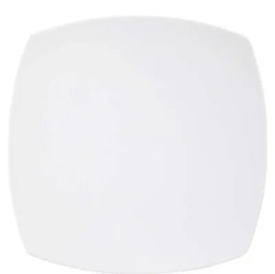 Image de Tokio White Teller carrés, plats, de 21 cm - lot de 6